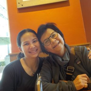 Sarina Sherwin and mom