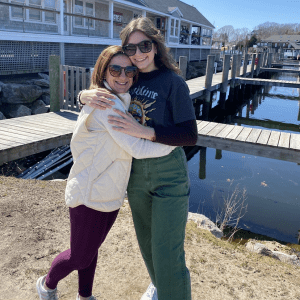 Jackie Champoux and mom